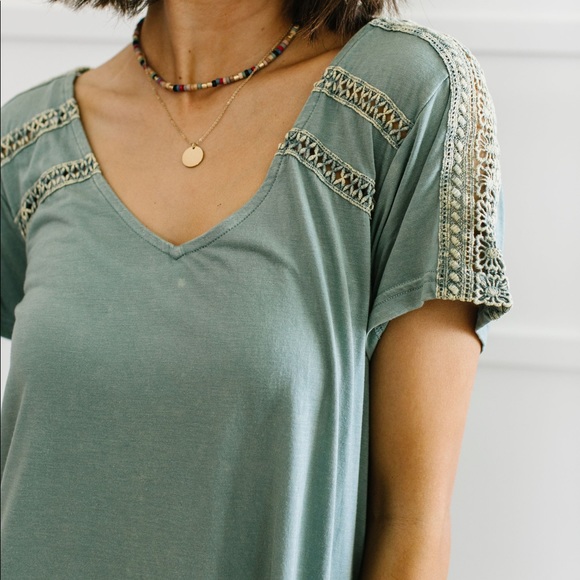 Love the Lace Top in Blush - Picture 10 of 10